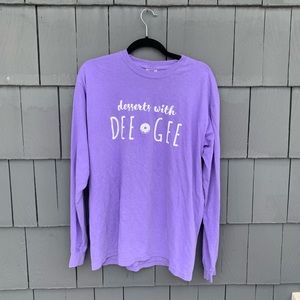 NWOT Delta Gamma Dessert Long Sleeve T-shirt